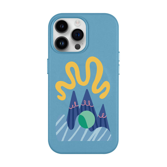 MOUNTAIN-iPhone 14 Pro Max Leather Kılıf MagSafe Özellikli