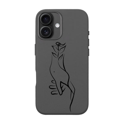 TOUCH-iPhone 16 Plus Leather Premium Kılıf MagSafe Özellikli