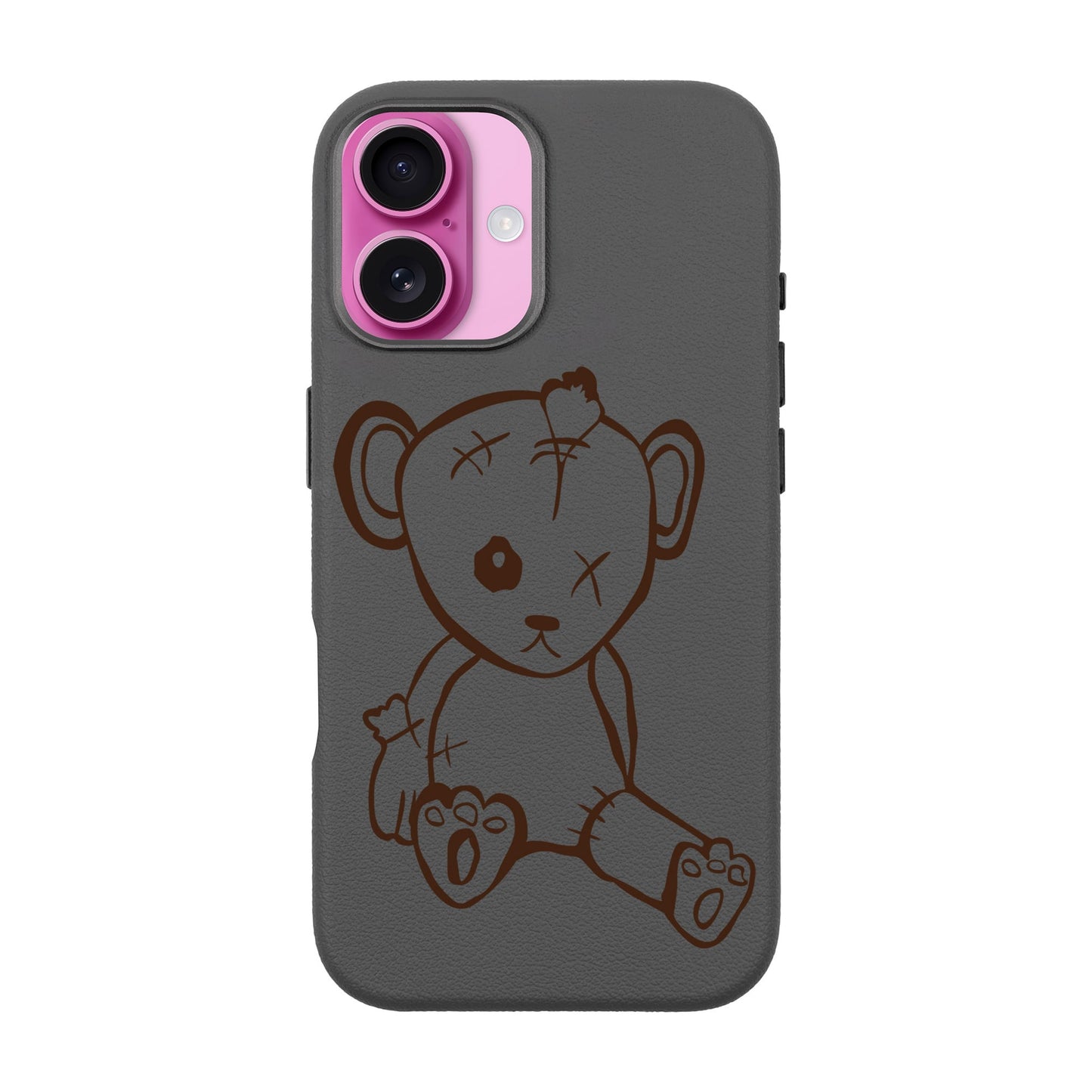 BABY BEAR-iPhone 16 Plus Leather Premium Kılıf MagSafe Özellikli