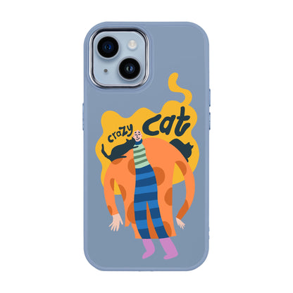 CRAZY CAT-iPhone 14 Plus Proof Kılıf