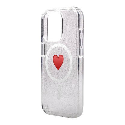 SPREAD HEART-iPhone 15 Pro Max Shiny Kılıf MagSafe Özellikli