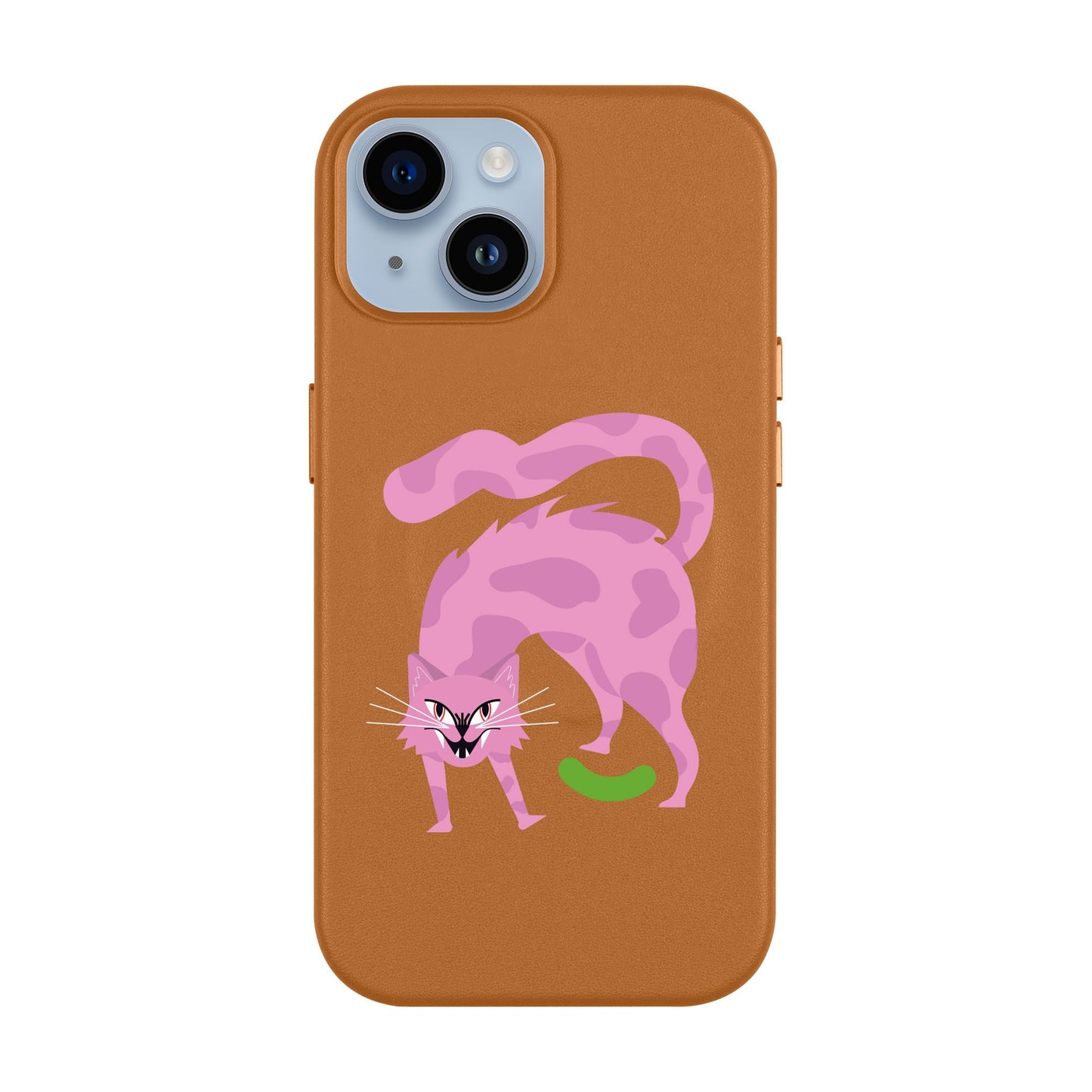 GRUMBLEPAWS-Leather Kılıf MagSafe Özellikli - iPhone 13