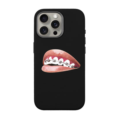 ORTHODONTIST-iPhone 15 Pro Max Leather Premium Kılıf MagSafe Özellikli
