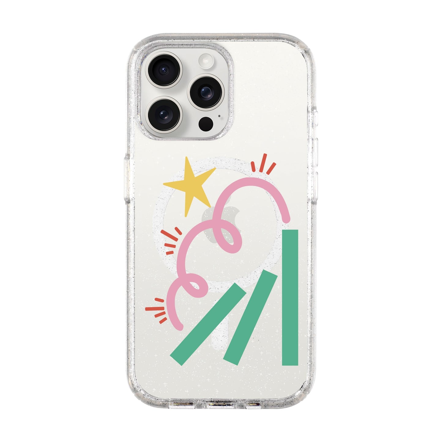 DOMINO-iPhone 15 Pro Max Shiny Kılıf MagSafe Özellikli