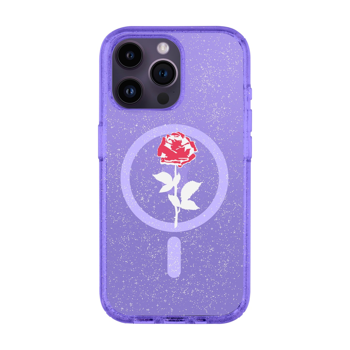 NATUREL ROSE-iPhone 14 Pro Max Shiny Kılıf MagSafe Özellikli