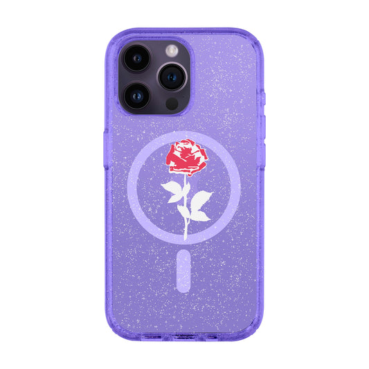 NATUREL ROSE-iPhone 14 Pro Max Shiny Kılıf MagSafe Özellikli