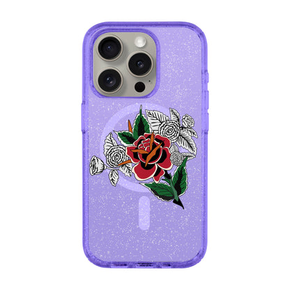 DRY ROSE-Shiny Kılıf MagSafe Özellikli - iPhone 15 Pro