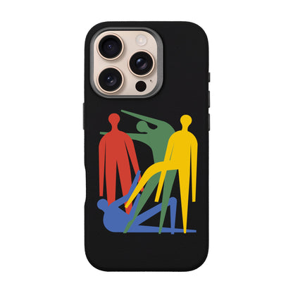 MANBOS-iPhone 16 Pro Leather Premium Kılıf MagSafe Özellikli