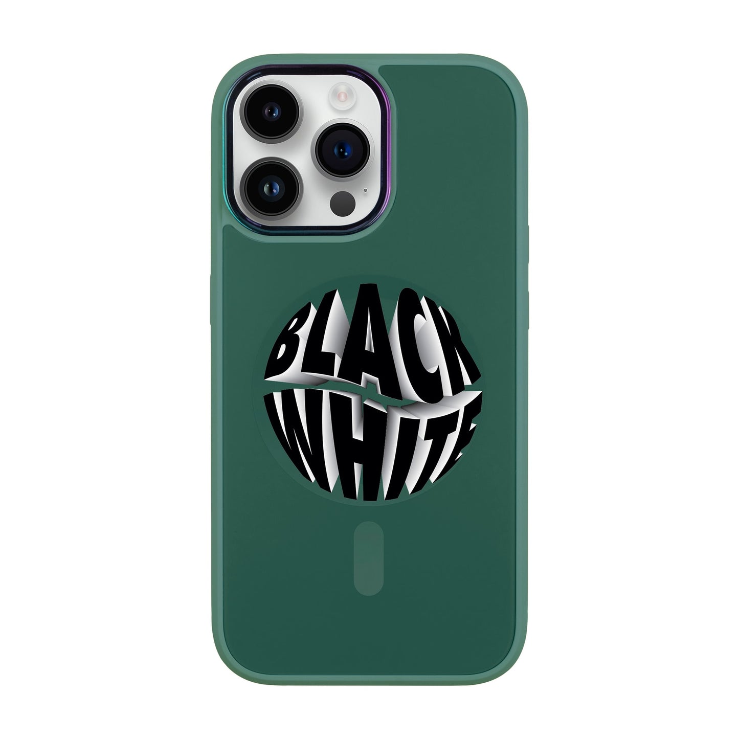 BLACK WHITE-iPhone 14 Pro Max Vigor Kılıf MagSafe Özellikli