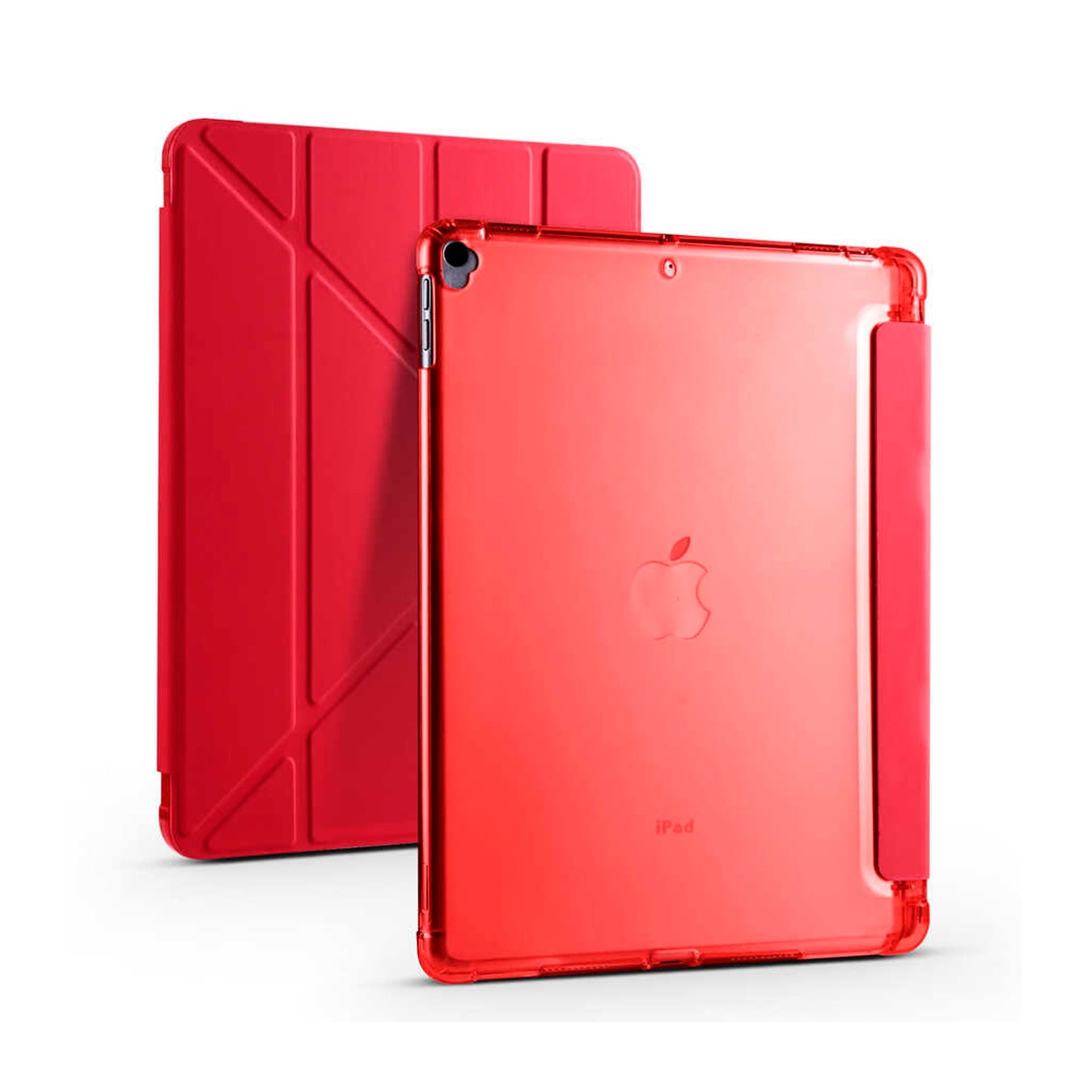 Apple iPad 8.Nesil 10.2 inç-Trigon Folding Kalemlikli Standlı Kılıf