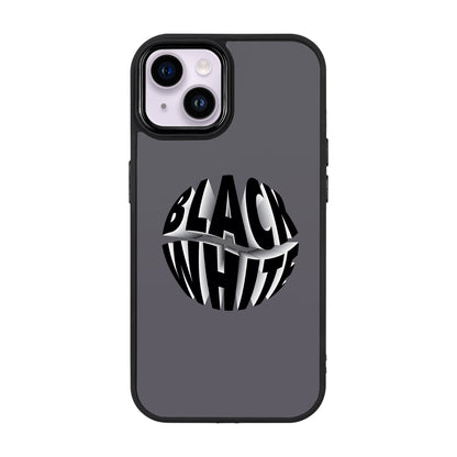 BLACK WHITE-iPhone 14 Plus Proof Kılıf