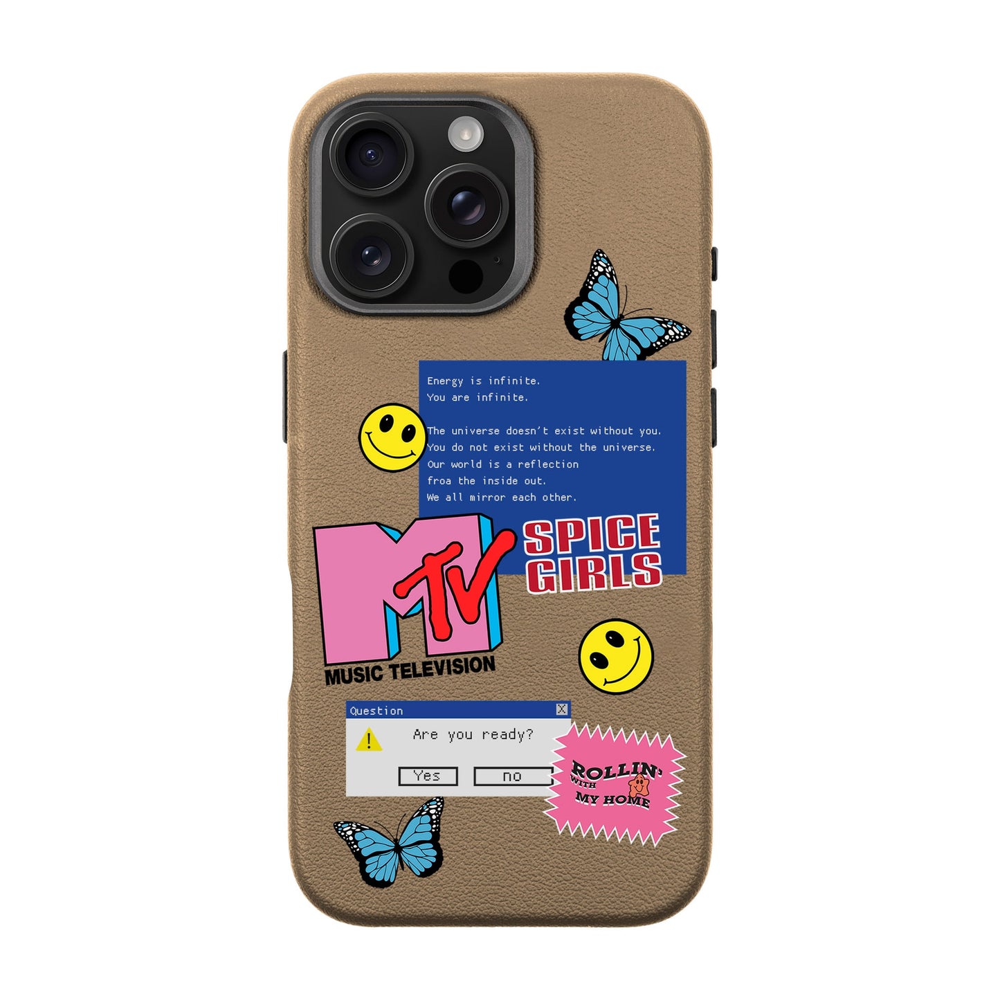 ARE YOU READY-iPhone 16 Pro Max Leather Premium Kılıf MagSafe Özellikli