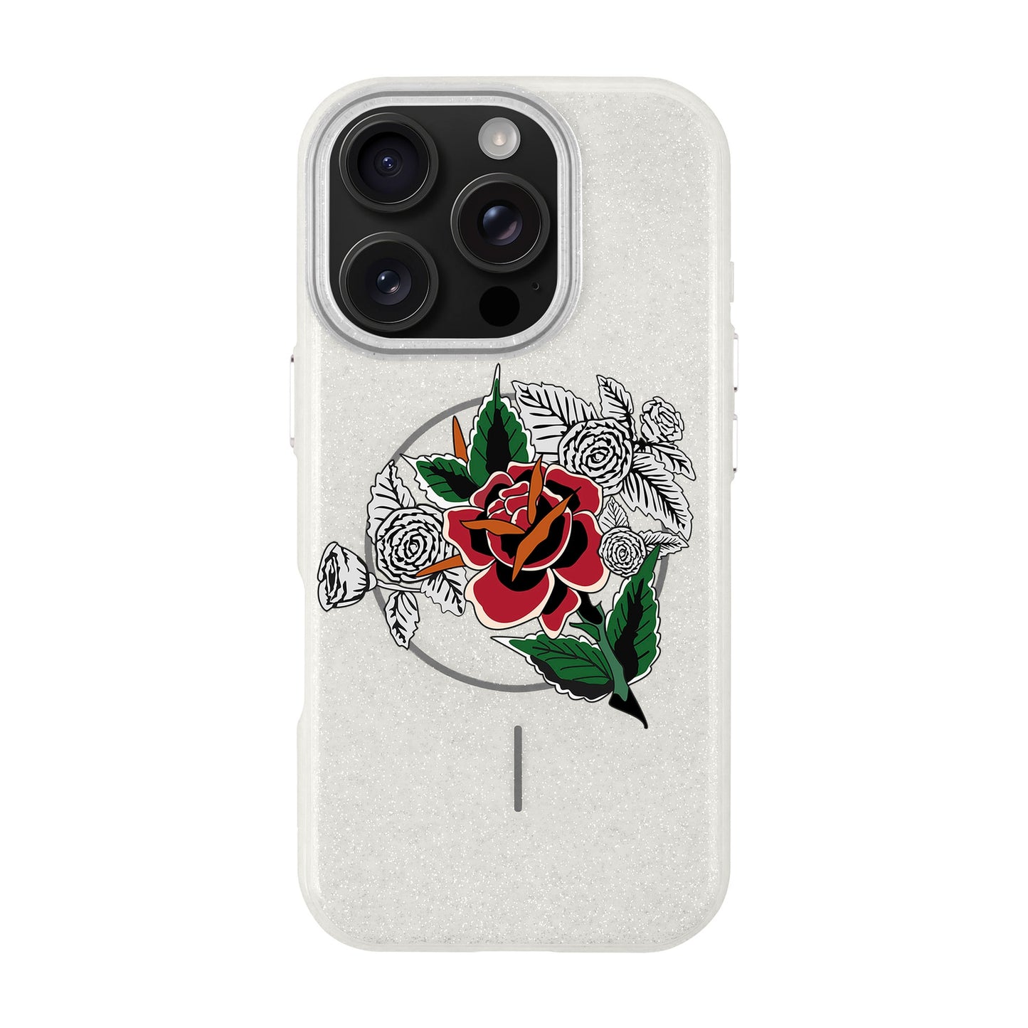 DRY ROSE-iPhone 16 Pro Radiant Kılıf MagSafe Özellikli