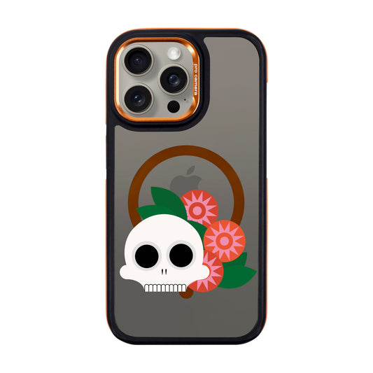 MEMENTO BLOOM-iPhone 15 Pro Max Dark Kılıf MagSafe Özellikli