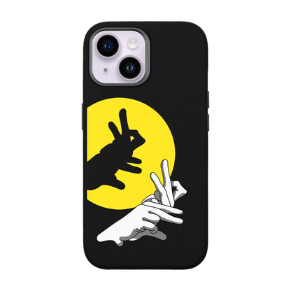 BUNNY-iPhone 13 Leather Premium Kılıf MagSafe Özellikli