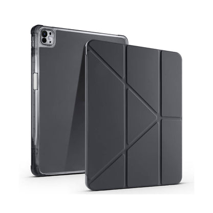 Apple iPad Air 13 inç 2025 M3-Trigon Folding Kalemlikli Standlı Kılıf