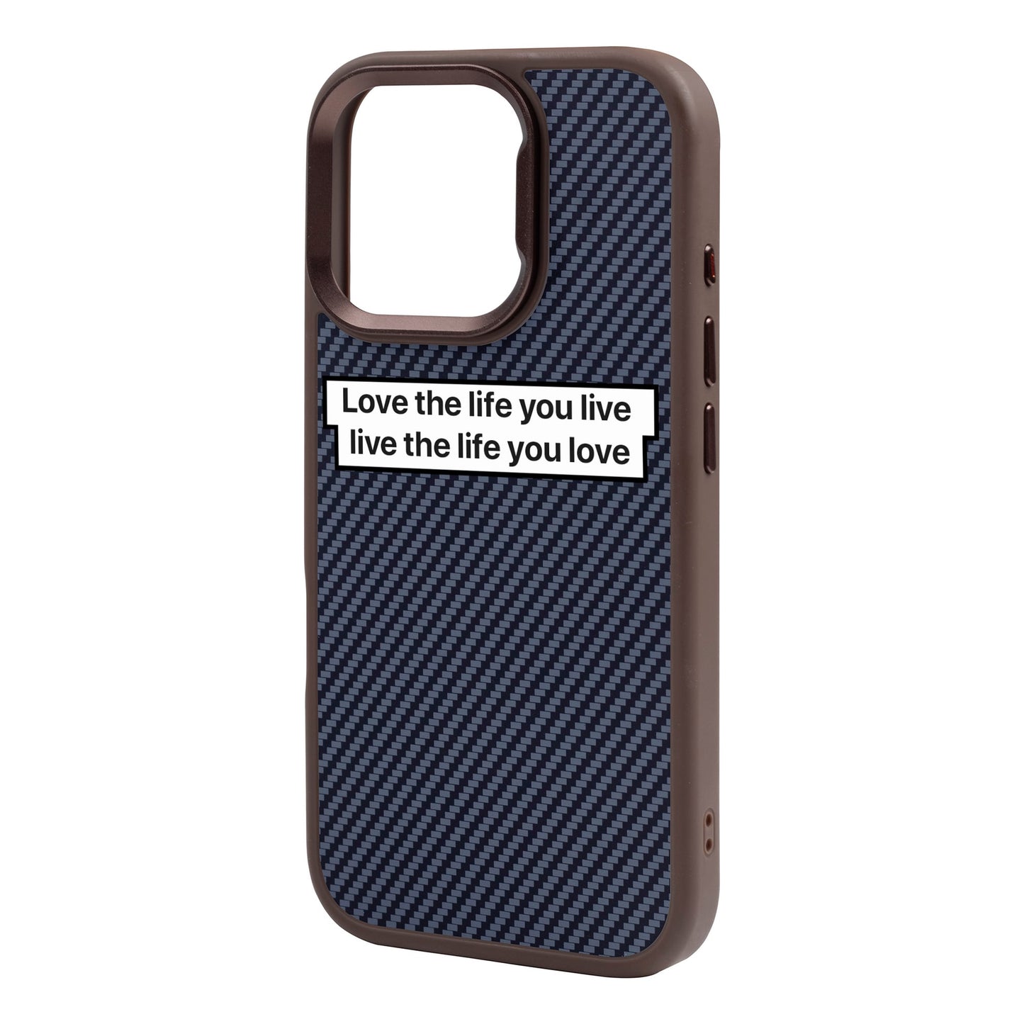 LOVE THE LIFE-iPhone 16 Pro Max Plaid Kılıf MagSafe Özellikli