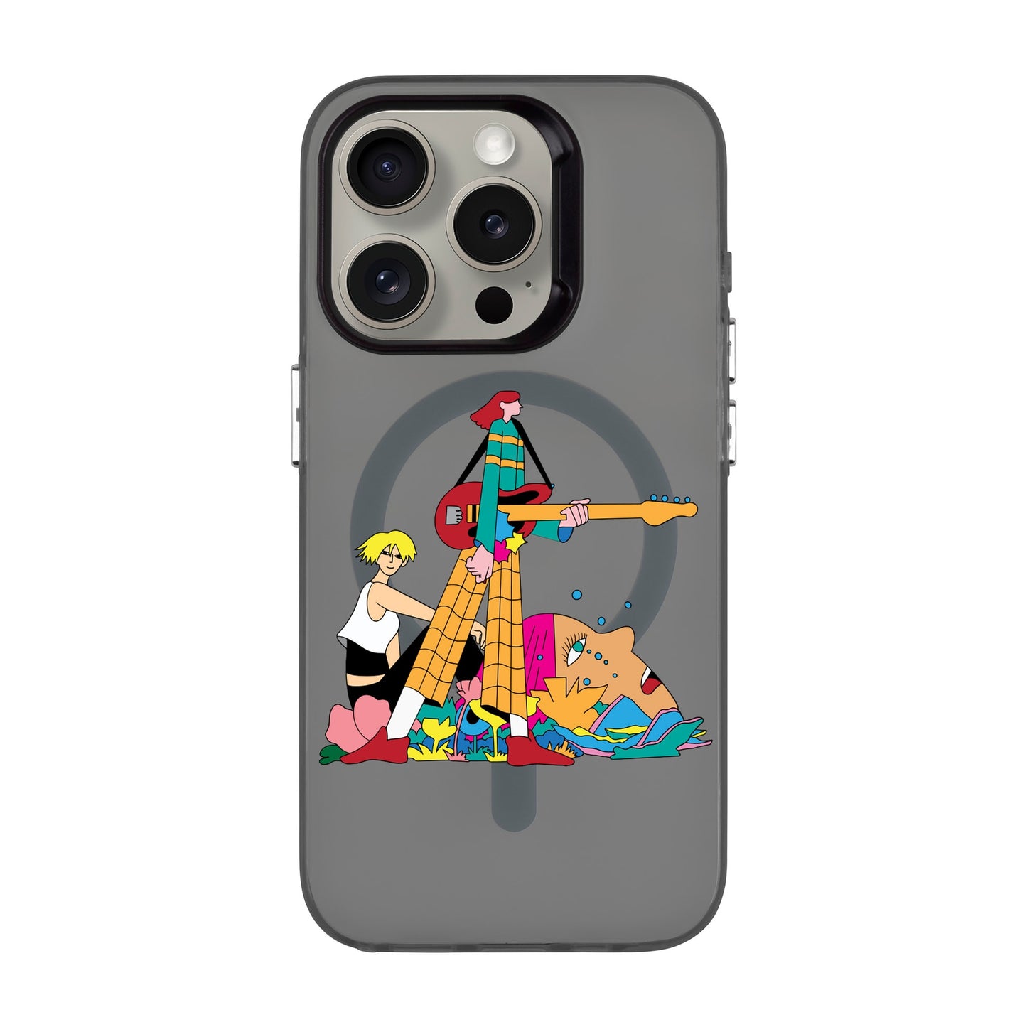 HER BAND-iPhone 15 Pro Hold Kılıf MagSafe Özellikli