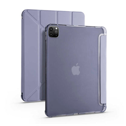 Apple iPad Pro 12.9 inç 2022 M2-Trigon Folding Kalemlikli Standlı Kılıf