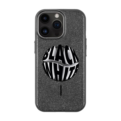 BLACK WHITE-iPhone 14 Pro Max Radiant Kılıf MagSafe Özellikli