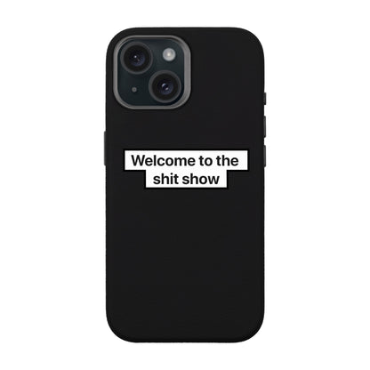 WELCOME-iPhone 15 Leather Premium Kılıf MagSafe Özellikli