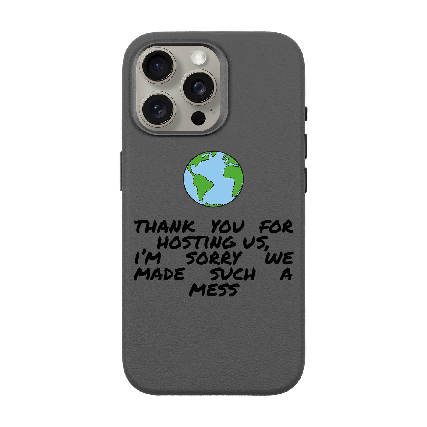 MESS-iPhone 15 Pro Max Leather Premium Kılıf MagSafe Özellikli