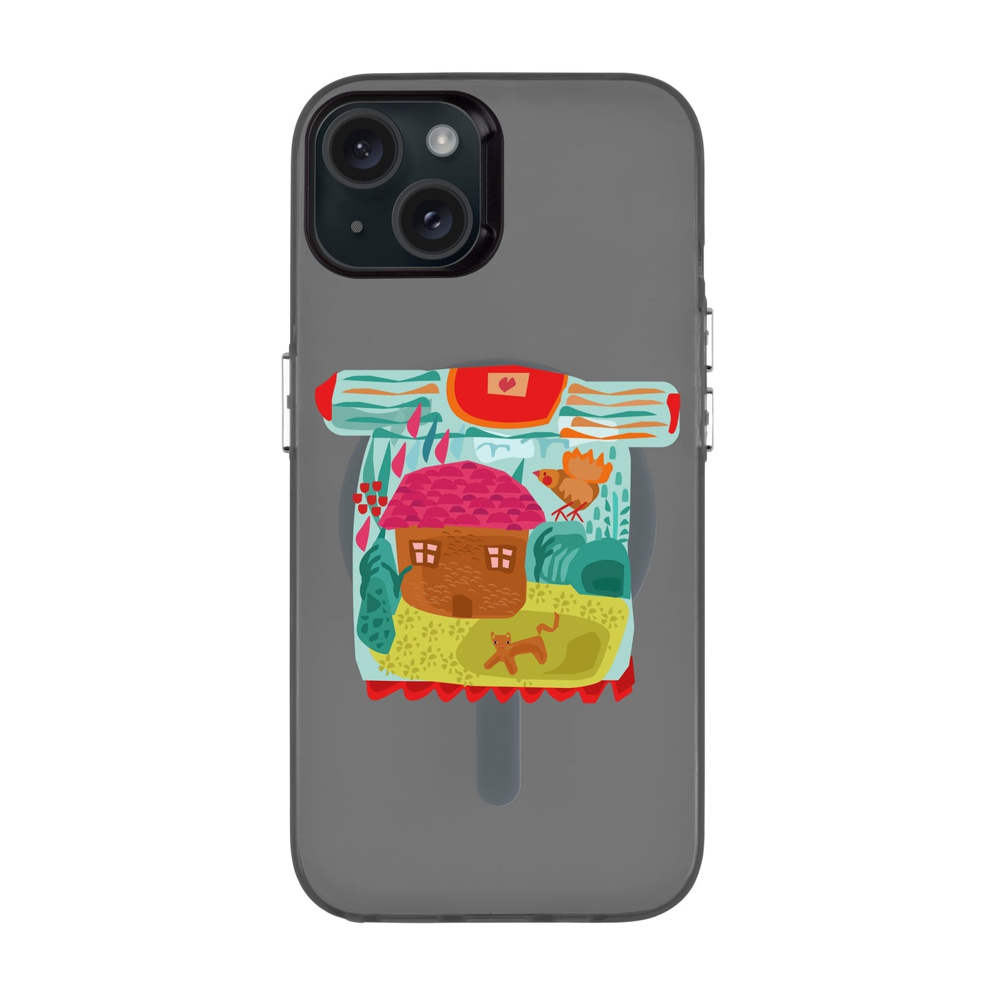 SİHİRLİ KAZAK-iPhone 15 Plus Hold Kılıf MagSafe Özellikli