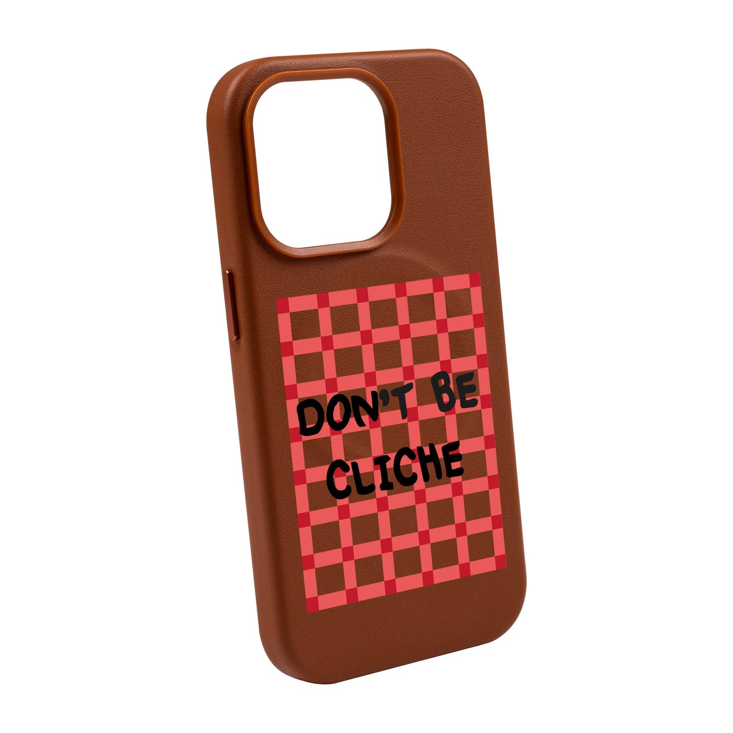 DON'T BE CLICHE-Leather Kılıf MagSafe Özellikli - iPhone 14 Pro