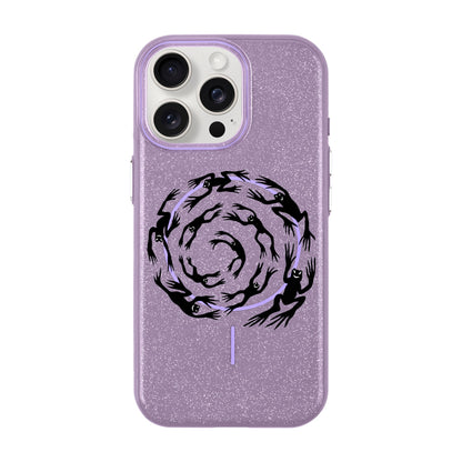 SWIRLING FROGS-iPhone 15 Pro Max Radiant Kılıf MagSafe Özellikli
