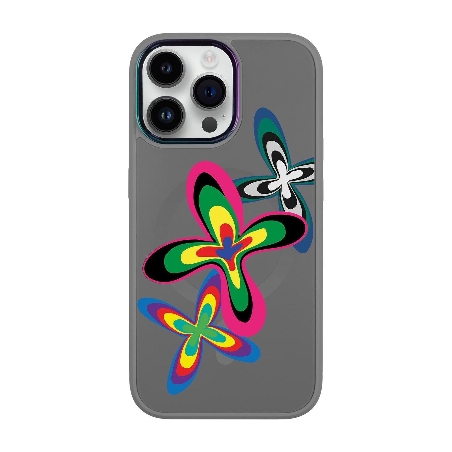 COLOR FLOWER-iPhone 14 Pro Max Vigor Kılıf MagSafe Özellikli