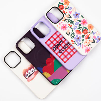 FLAG-iPhone 14 Pro Max Leather Kılıf MagSafe Özellikli