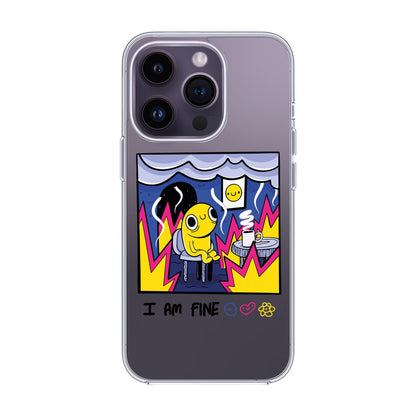 I AM FINE-iPhone 14 Pro Solid Kılıf