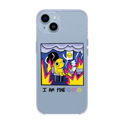 I AM FINE-iPhone 14 Plus Solid Kılıf