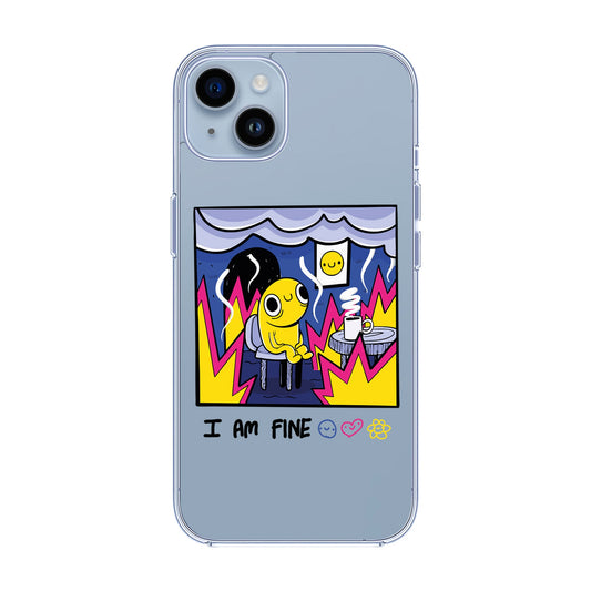 I AM FINE-iPhone 14 Plus Solid Kılıf