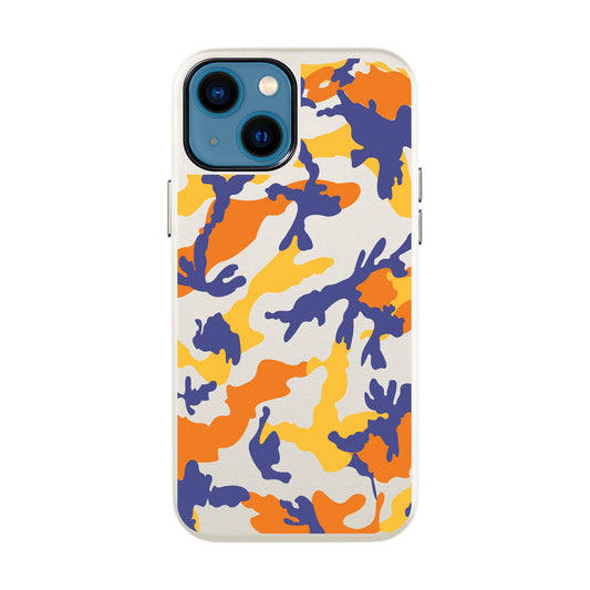 CAMOUFLAGE-iPhone 14 Leather Kılıf