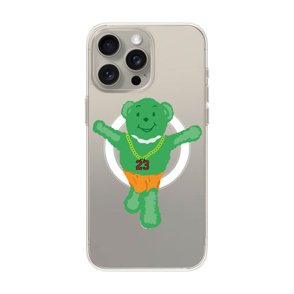 GREEN BEAR-iPhone 15 Pro Max Solid Kılıf MagSafe Özellikli