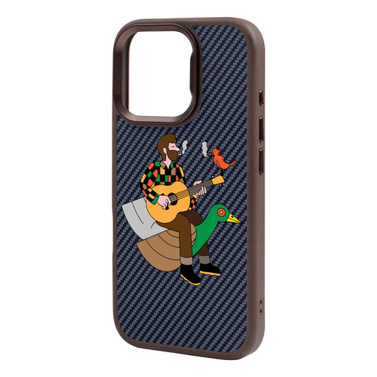 BIRDS OF A FEATHER-iPhone 16 Pro Max Plaid Kılıf MagSafe Özellikli
