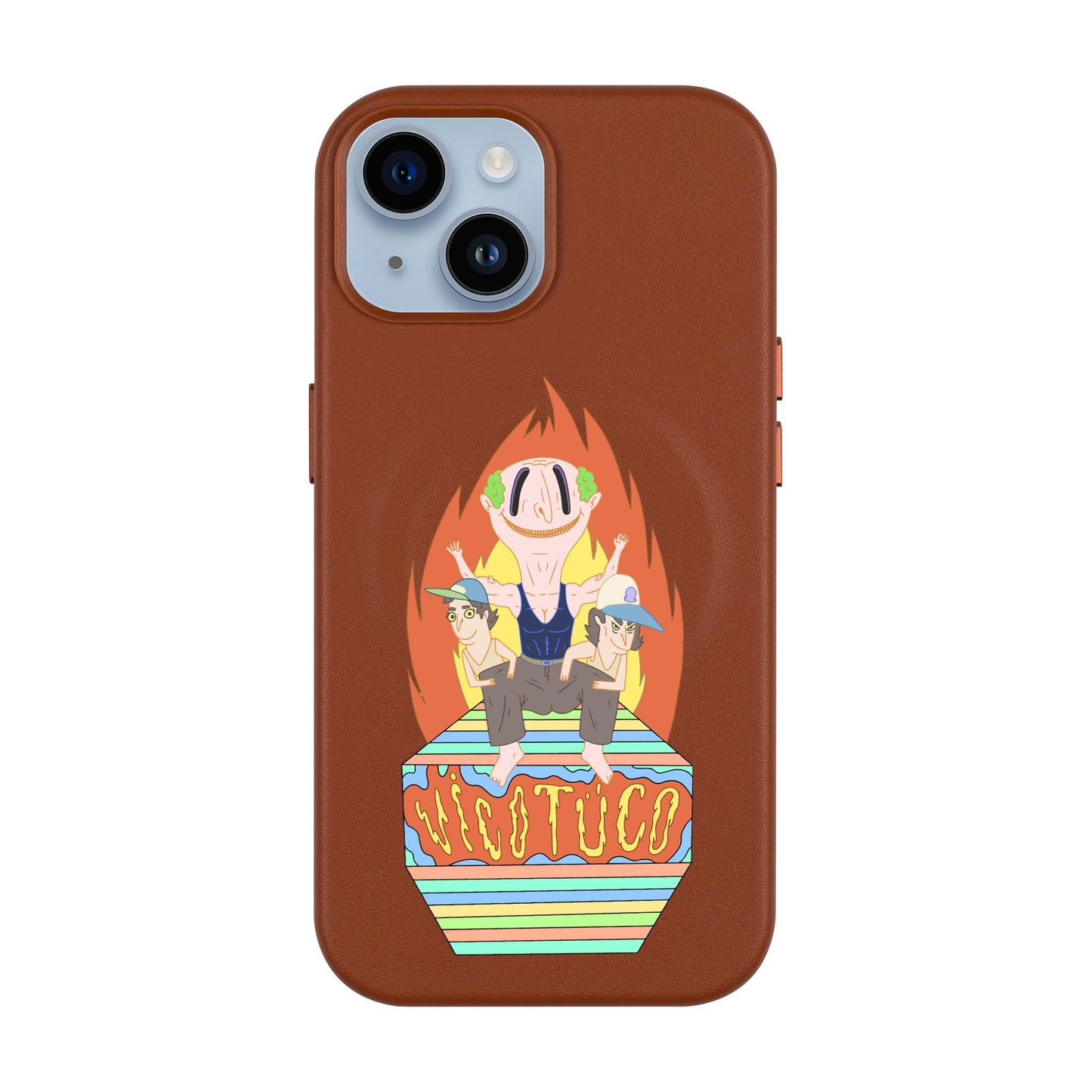 VİCOTÜCO ADAM-Leather Kılıf MagSafe Özellikli - iPhone 13