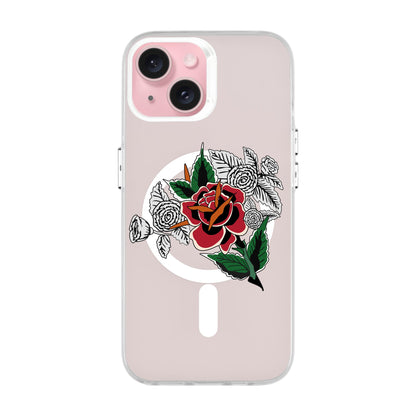DRY ROSE-iPhone 15 Hold Kılıf MagSafe Özellikli