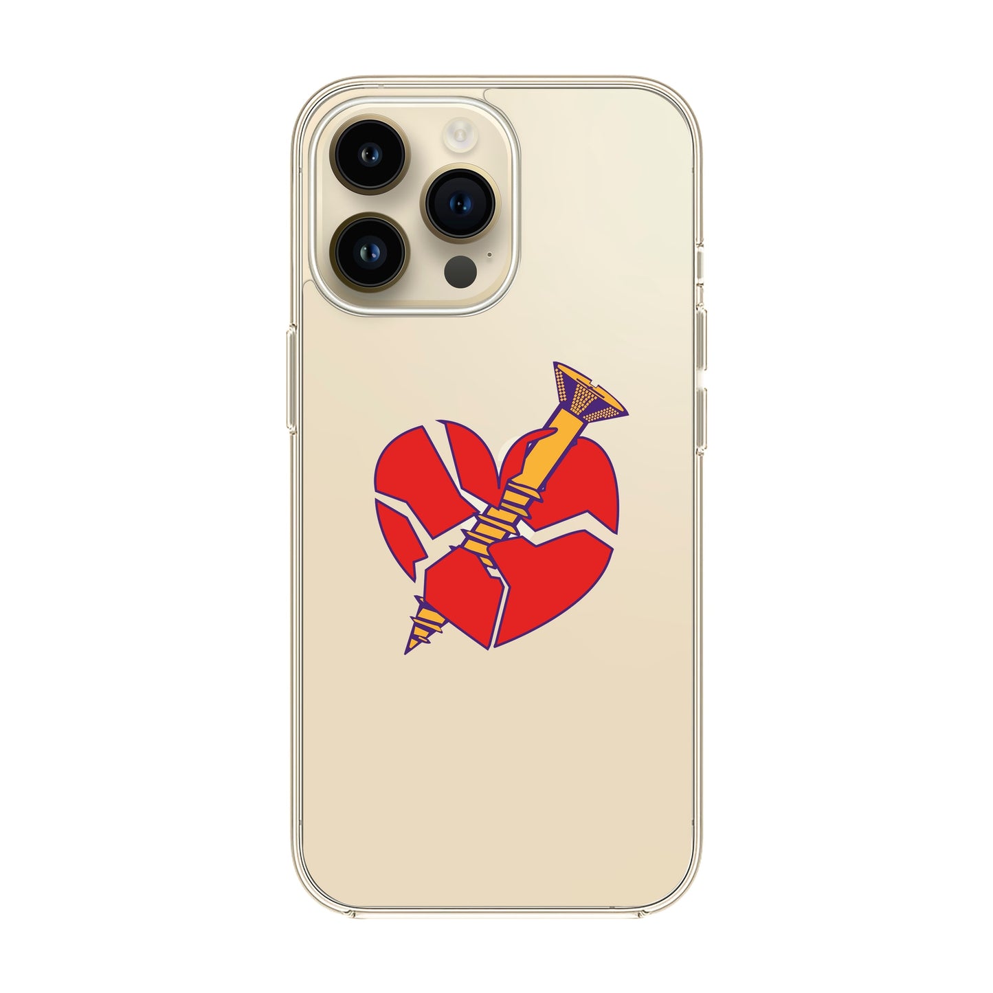BROKEN HEART-iPhone 15 Pro Max Solid Kılıf
