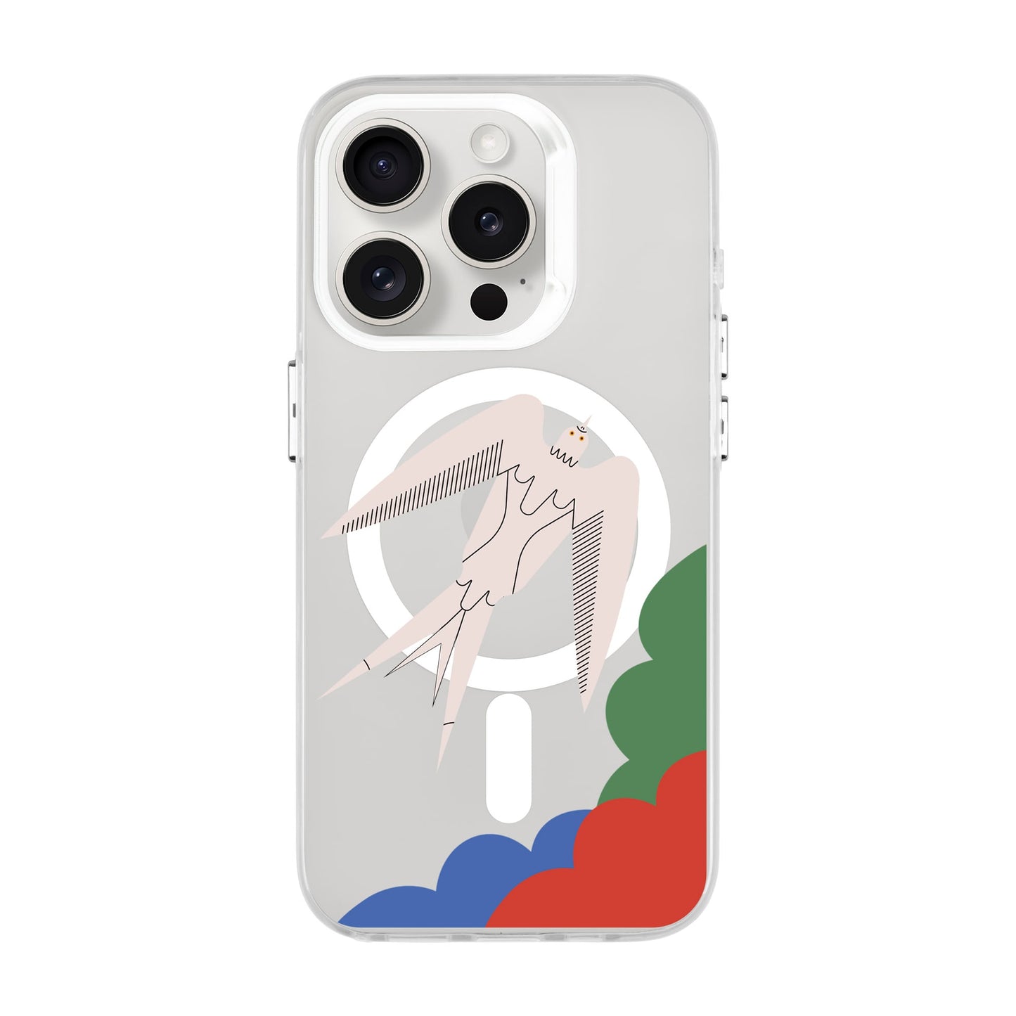 L’OISEAU LIBRE-Hold Kılıf MagSafe Özellikli - iPhone 15 Pro