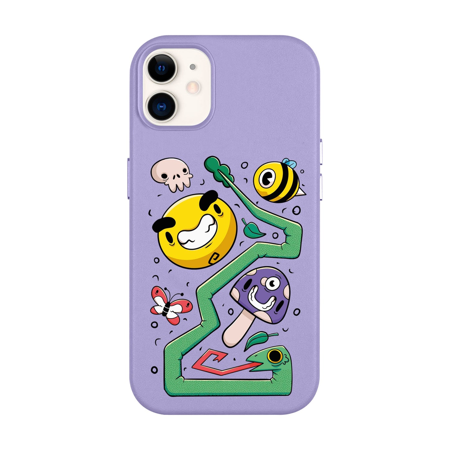 NADUR-Leather Kılıf MagSafe Özellikli - iPhone 11