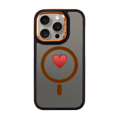 SPREAD HEART-iPhone 15 Pro Dark Kılıf MagSafe Özellikli