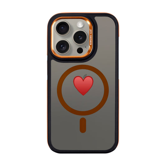 SPREAD HEART-iPhone 15 Pro Dark Kılıf MagSafe Özellikli