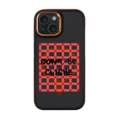 DON'T BE CLICHE-iPhone 15 Dark Kılıf MagSafe Özellikli