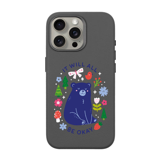 BE OKAY-iPhone 15 Pro Max Leather Premium Kılıf MagSafe Özellikli