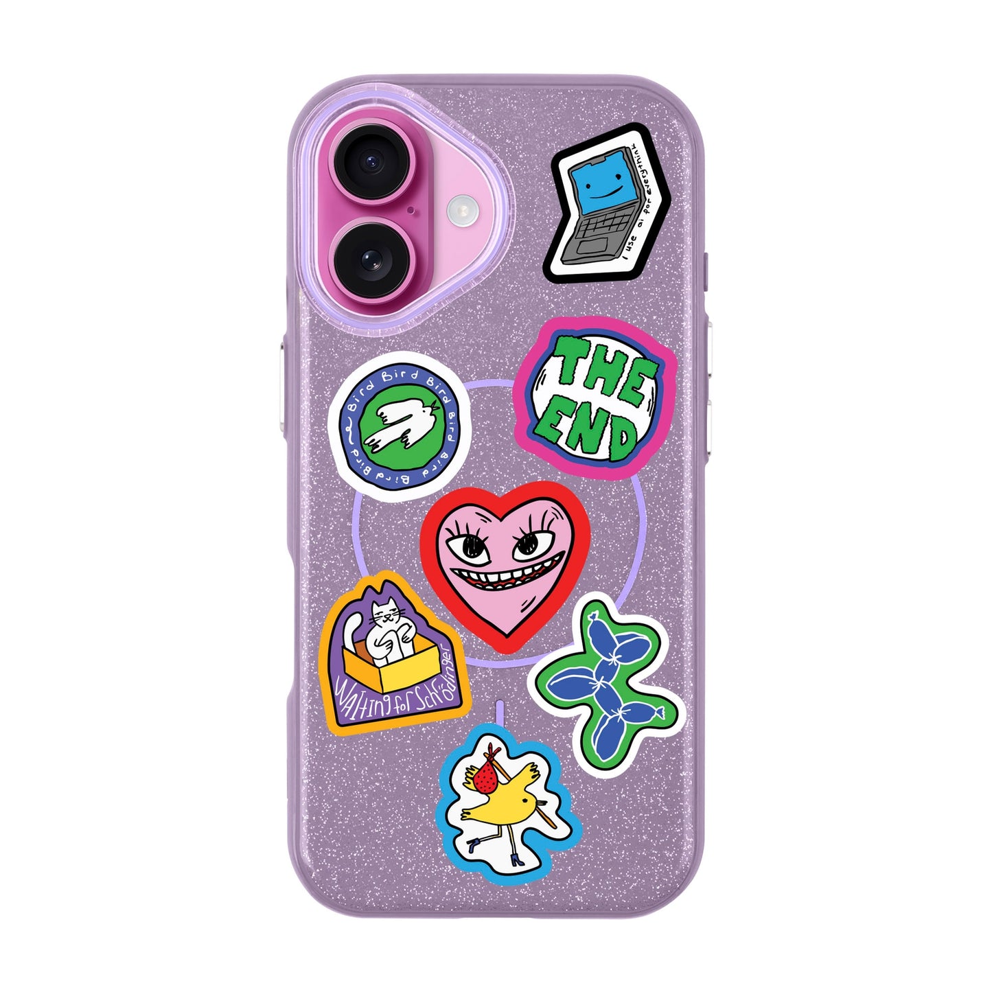 TŌTEN STICKERZ-iPhone 16 Radiant Kılıf MagSafe Özellikli