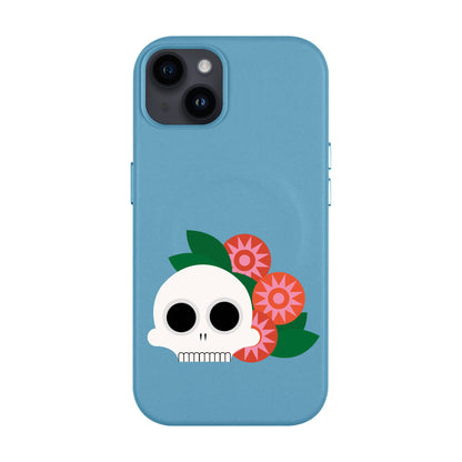 MEMENTO BLOOM-iPhone 14 Plus Leather Kılıf MagSafe Özellikli