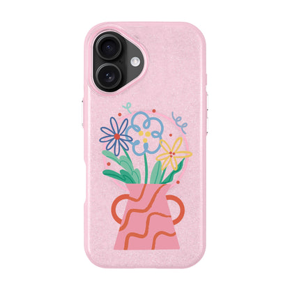 PINK VASE-iPhone 16 Radiant Kılıf MagSafe Özellikli