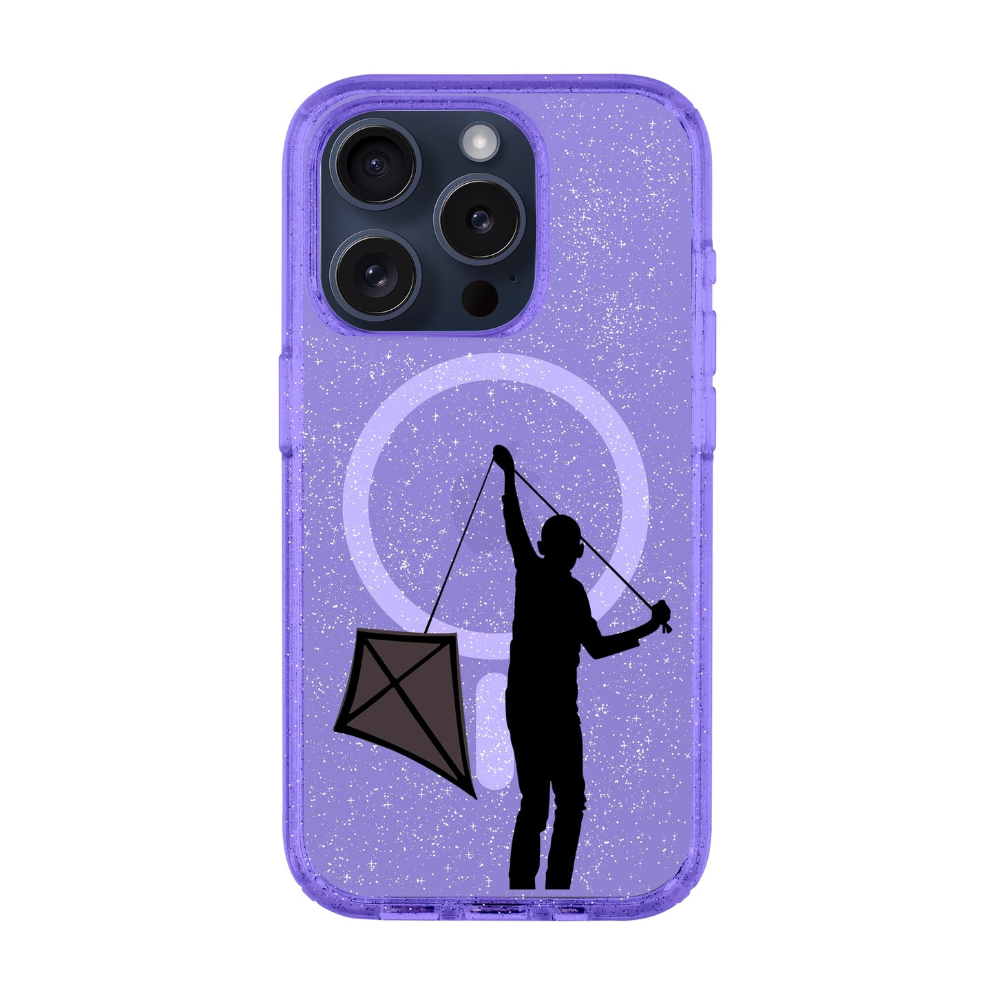 KITE-Shiny Kılıf MagSafe Özellikli - iPhone 15 Pro